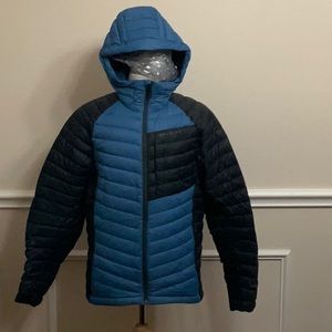 Black Diamond ACCESS DOWN HOODY JACKET - Astral Blue/Blk